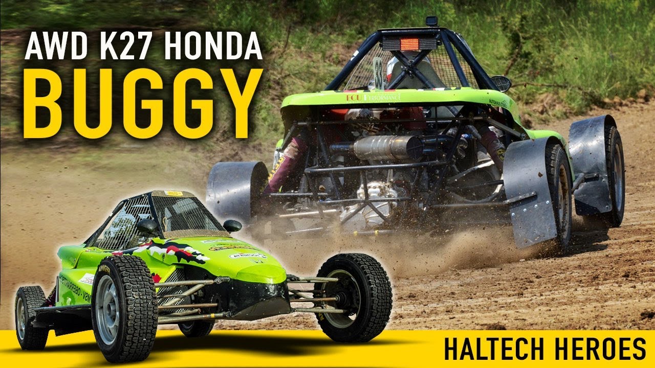 🏅 Honda-powered AWD Autocross Buggy | HALTECH HEROES