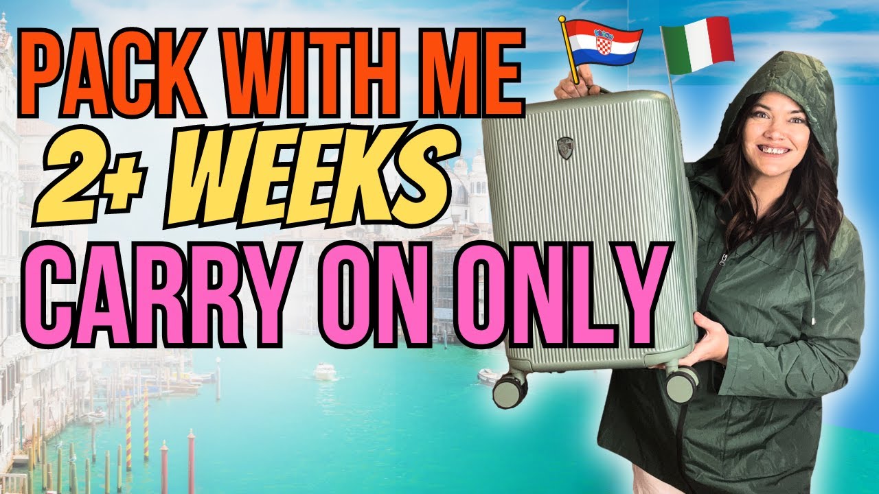 Pack with me | My autumn trip to Europe!