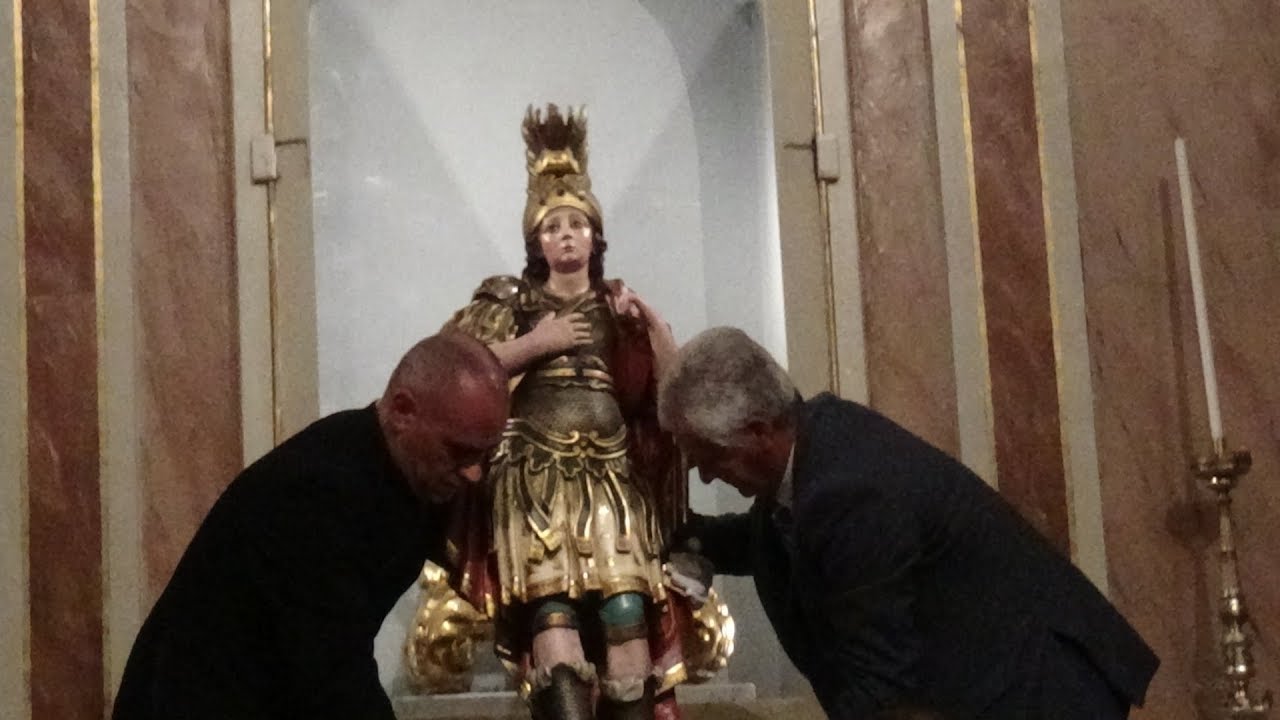 Riposizione di San Trifone nella nicchia|Adelfia, 24 Novembre 2019|