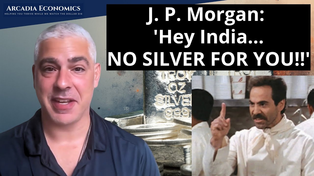У JP Morgan больше не будет серебра для Индии до конца октября! (А может, и дольше...)