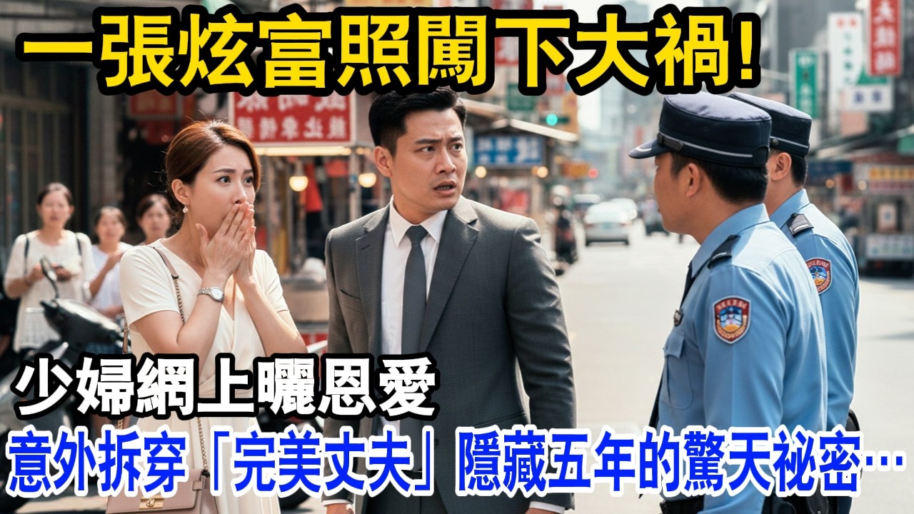 一張惹禍的炫富照！少婦上網秀恩愛，怎麼也沒想到，竟親手扒開了「完美老公」隱藏五年的驚天秘密……