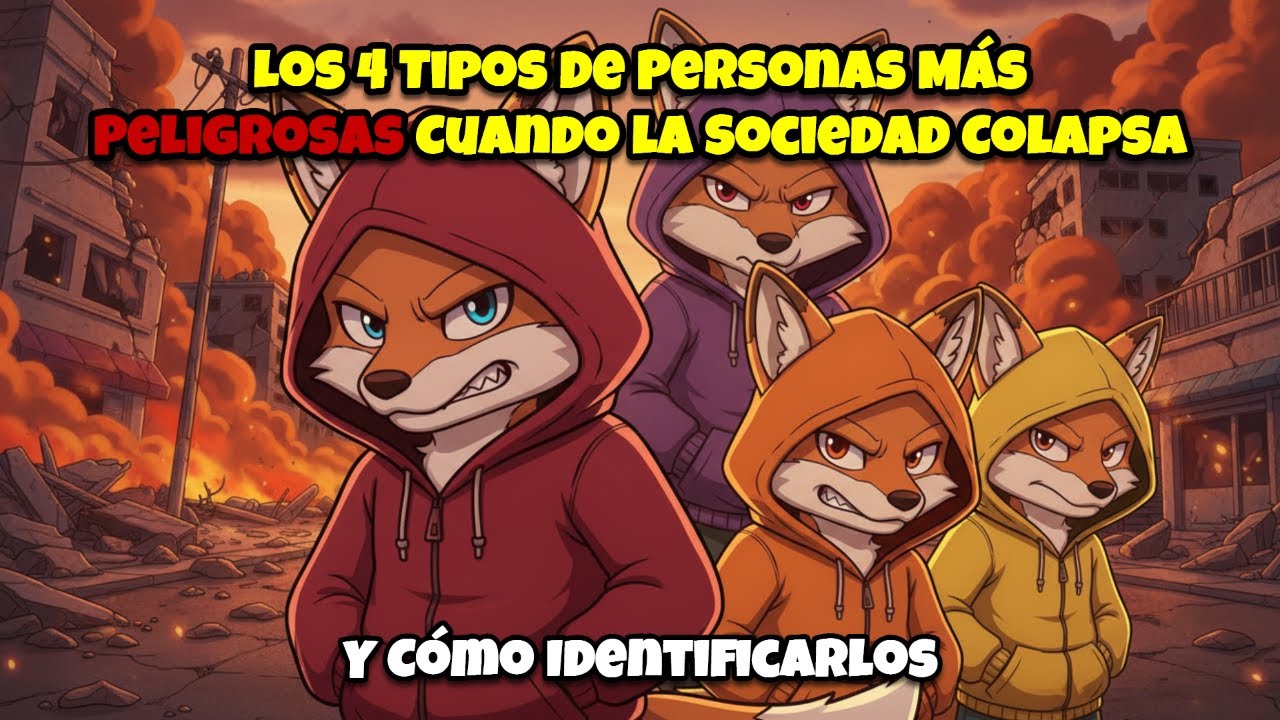 Los 4 Tipos de Personas Más Peligrosas Cuando la Sociedad Colapsa (Y Cómo Identificarlos)