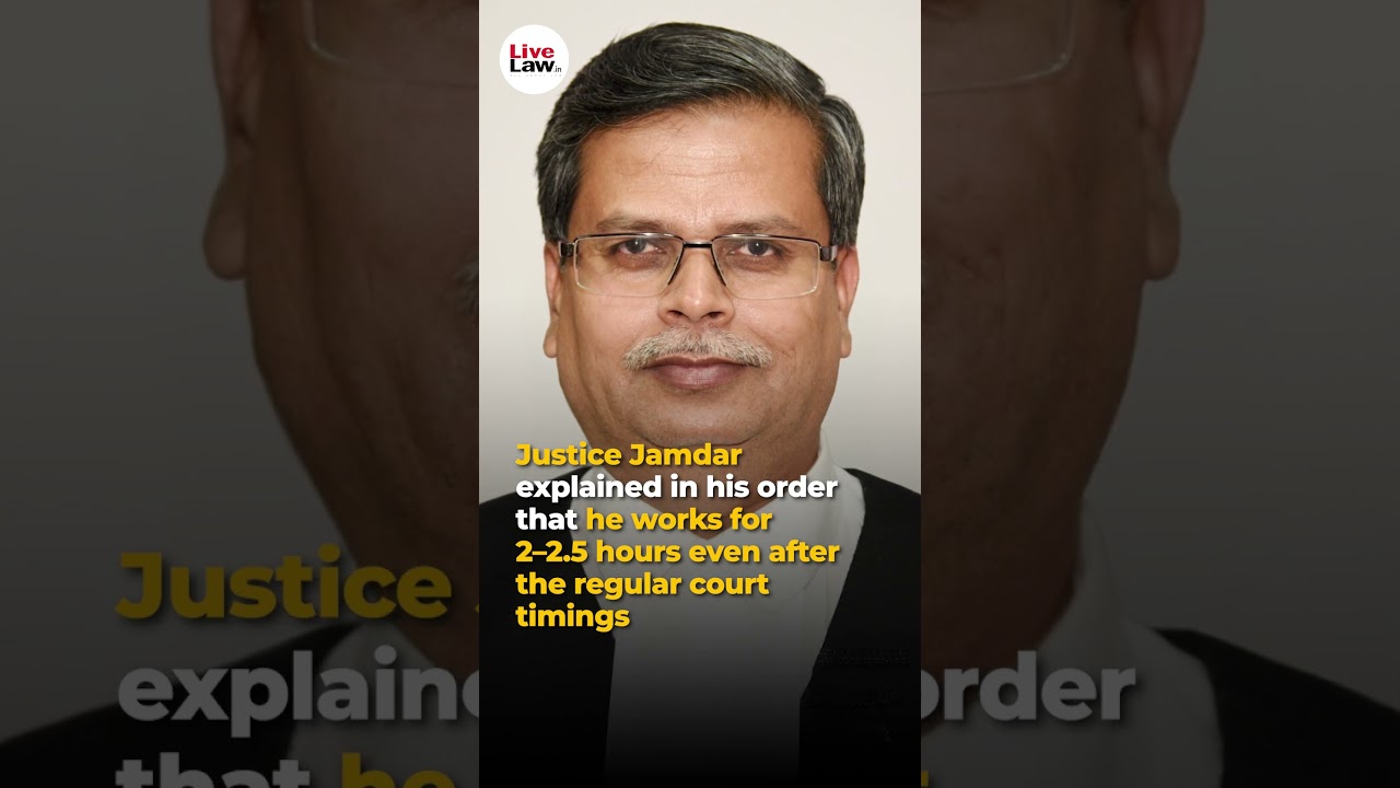 Working From Morning Till 2 AM Daily: Bombay HC Judge Says Workload Delayed Uploading Of Judgment