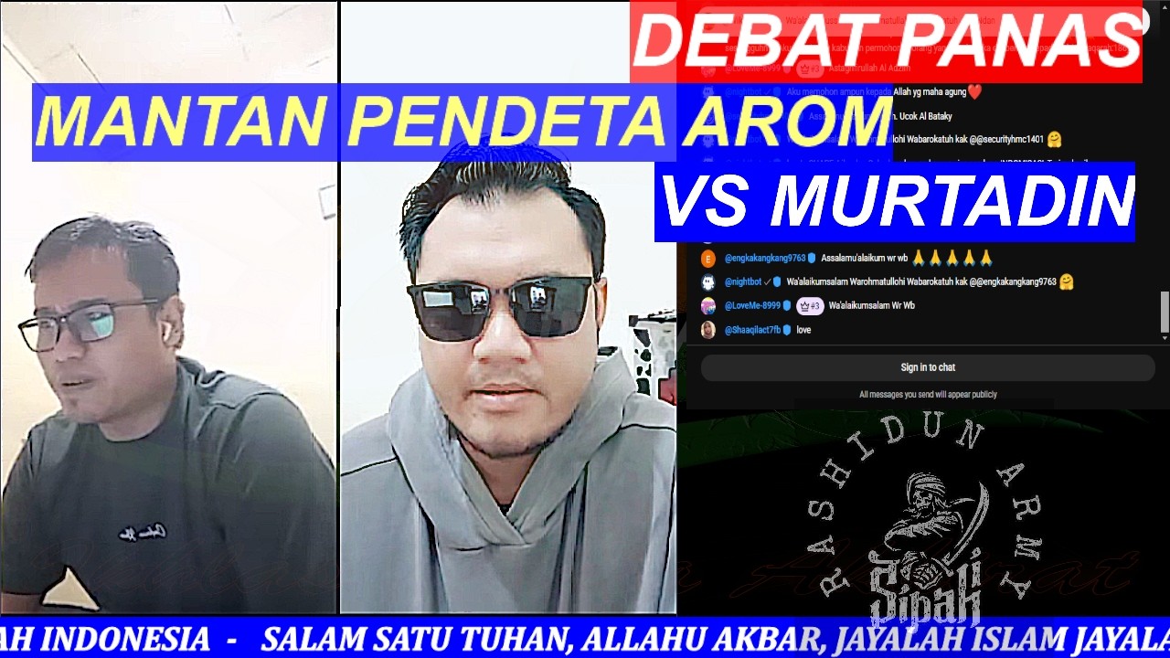 MURTADIN OKI NGIRI DENGAN MUALLAF MANTAN PENDETA AROM