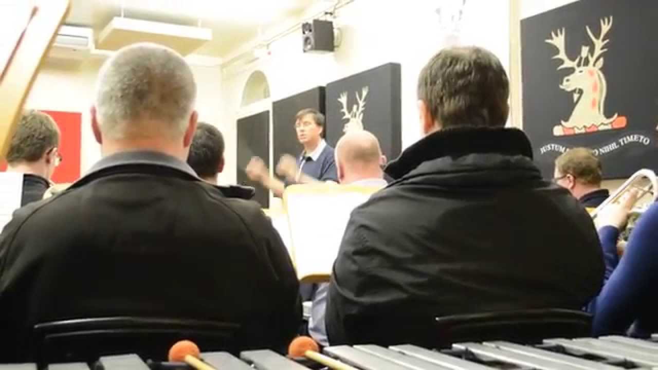 Black Dyke Band, final ST-Magnus, Bandroom - Queensbury