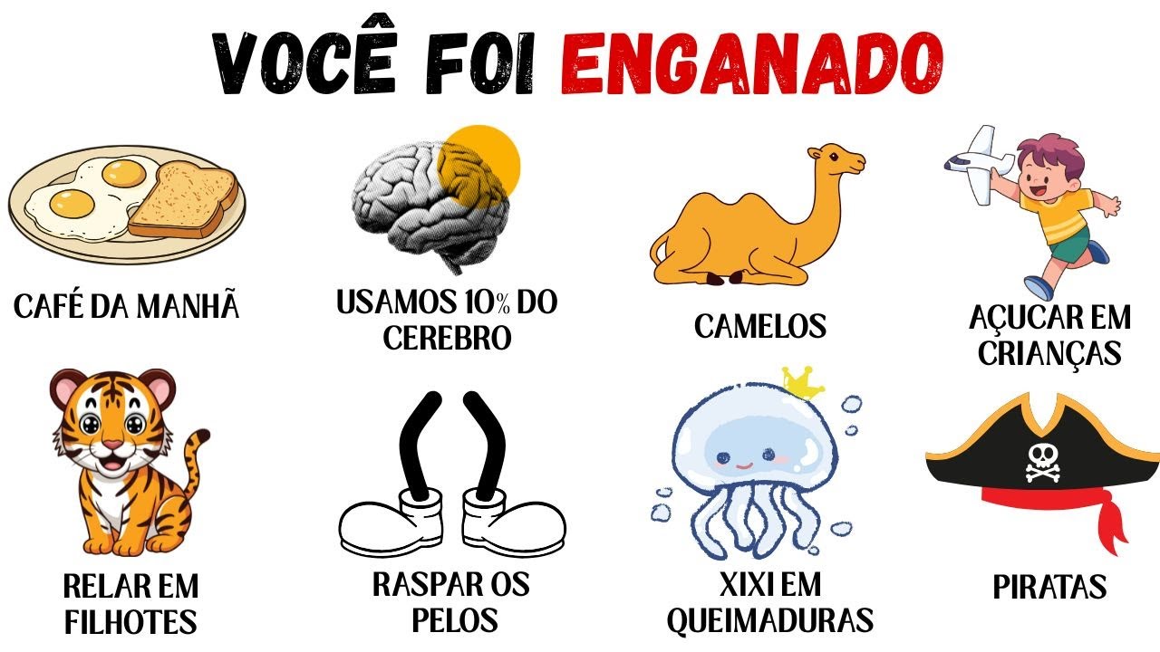 14 “Fatos” Que Você Acreditou a Vida Toda… E São Completamente Errados