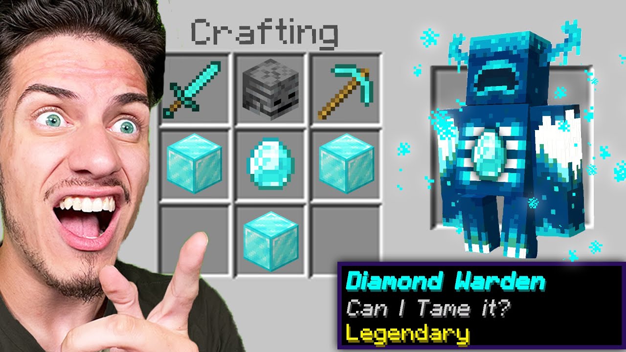 Minecraft, But You Can CRAFT Custom WARDENS!