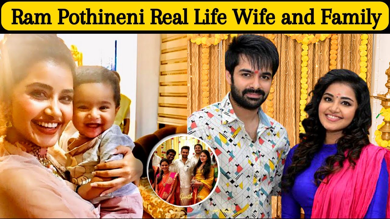 South Actor Ram Pothineni Real Life Story, Wife and his Family