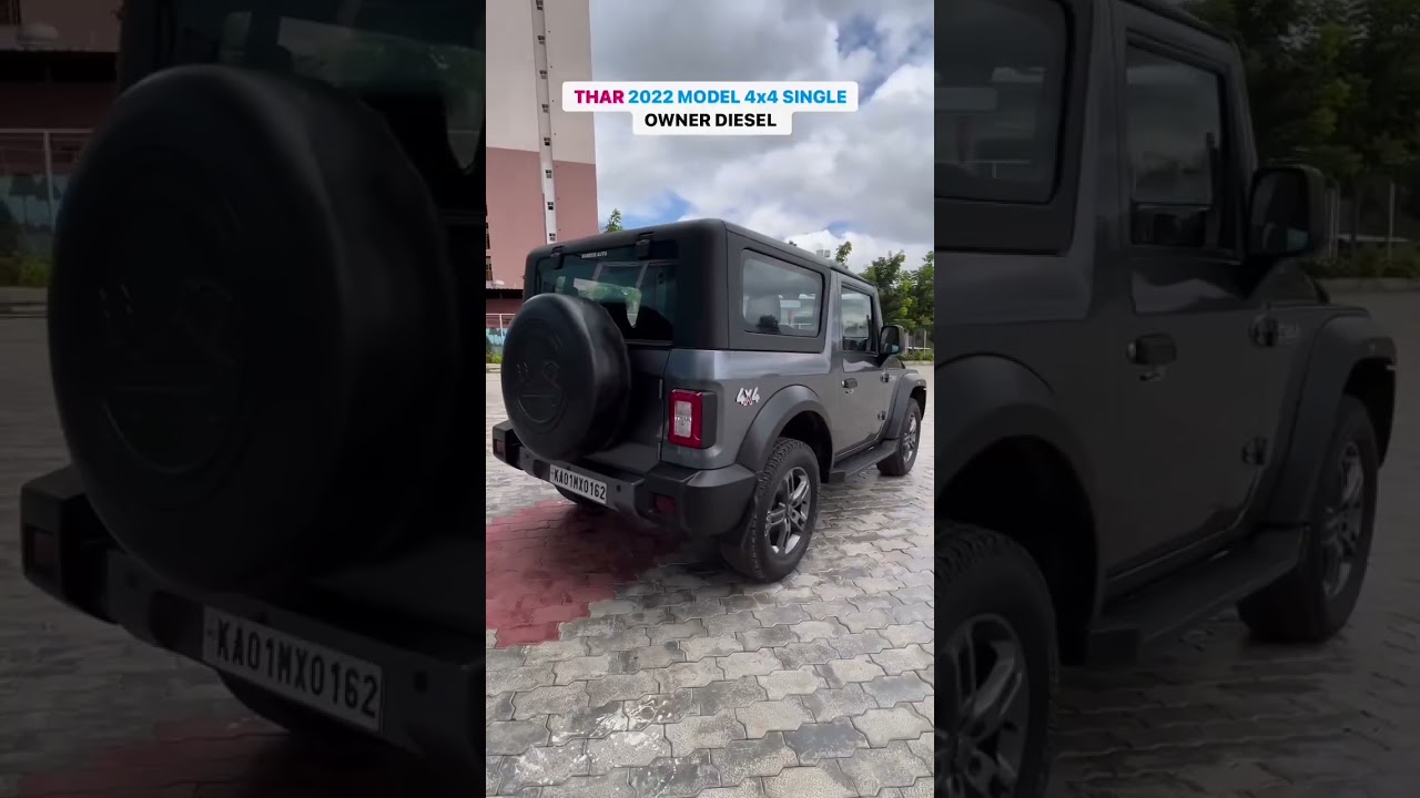 🚘THAR 4X4 2022 MODEL FOR SALE LESS DRIVEN 20000KM DIESEL ⛽