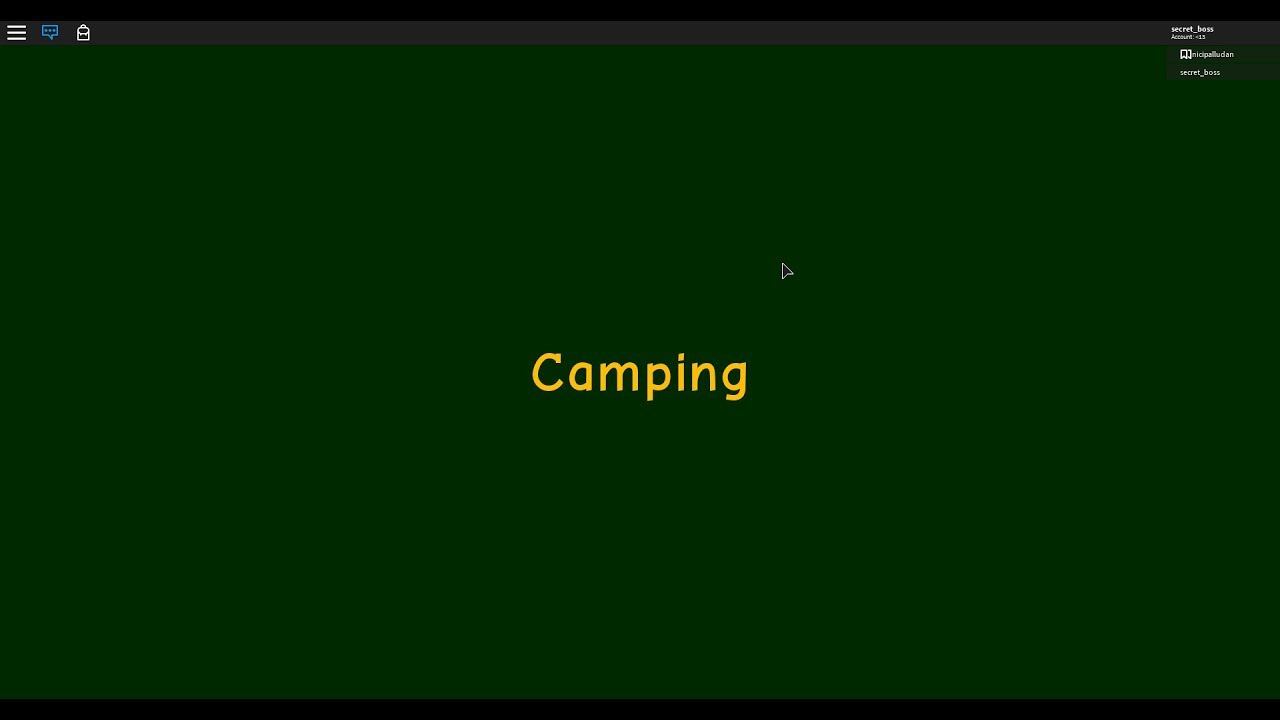 Camping - Full playthrough - Roblox