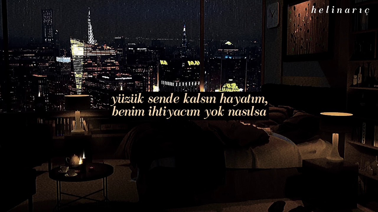 taylor swift’ten champagne problems çevirisi ama diğer perspektiften ve yağmur yağıyor.