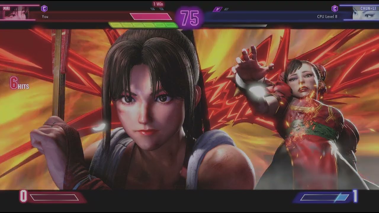 Mai Shiranui vs Chun Li