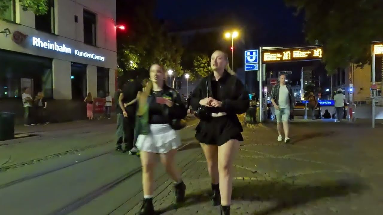 Nightlife in Düsseldorf, Germany | Best Party Moments at the nightclub in 4K
