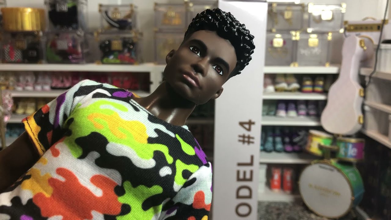 Ken Head Swap Project: Fashionista Ken 183 Unboxing, Review and Made to Move body Swap