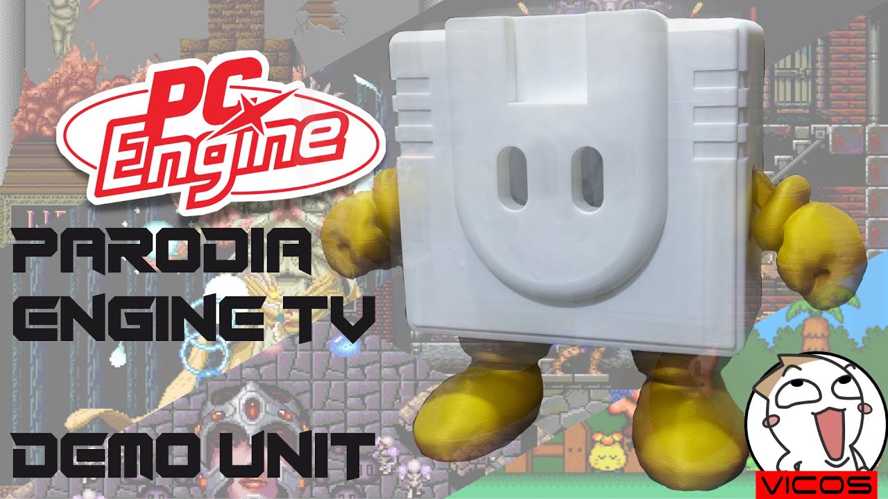 #Projet - La Parodia Engine TV, mini demo unit PC Engine