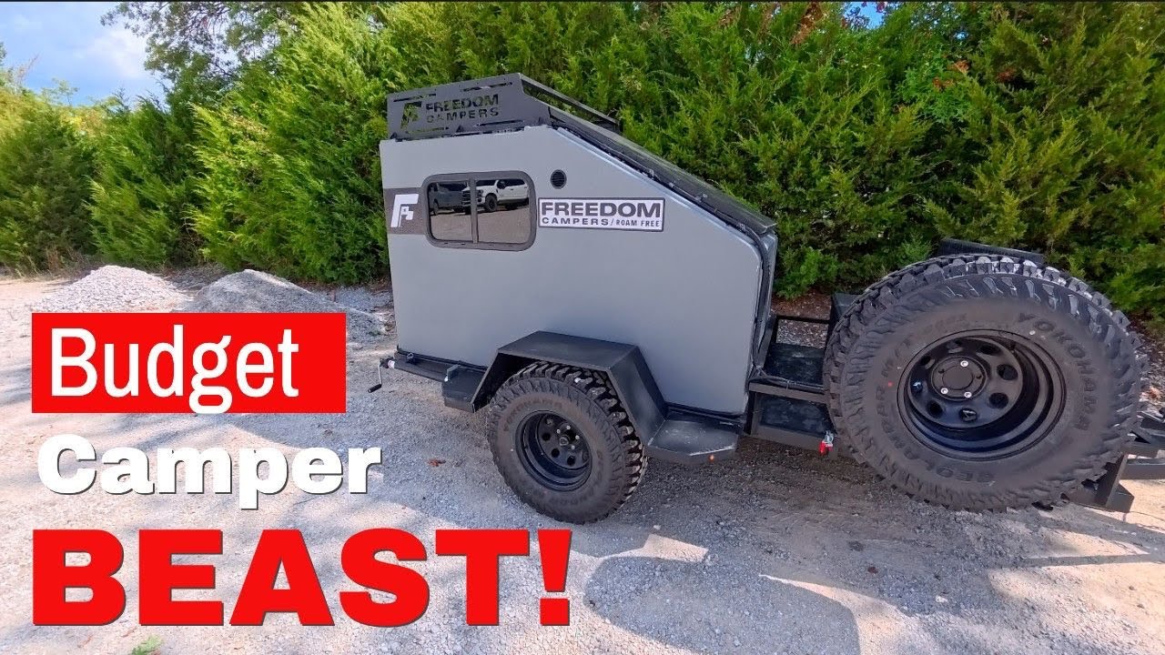 Прототип внедорожного кемпинга Freedom Campers | Лёгкий, модульный, созданный для приключений