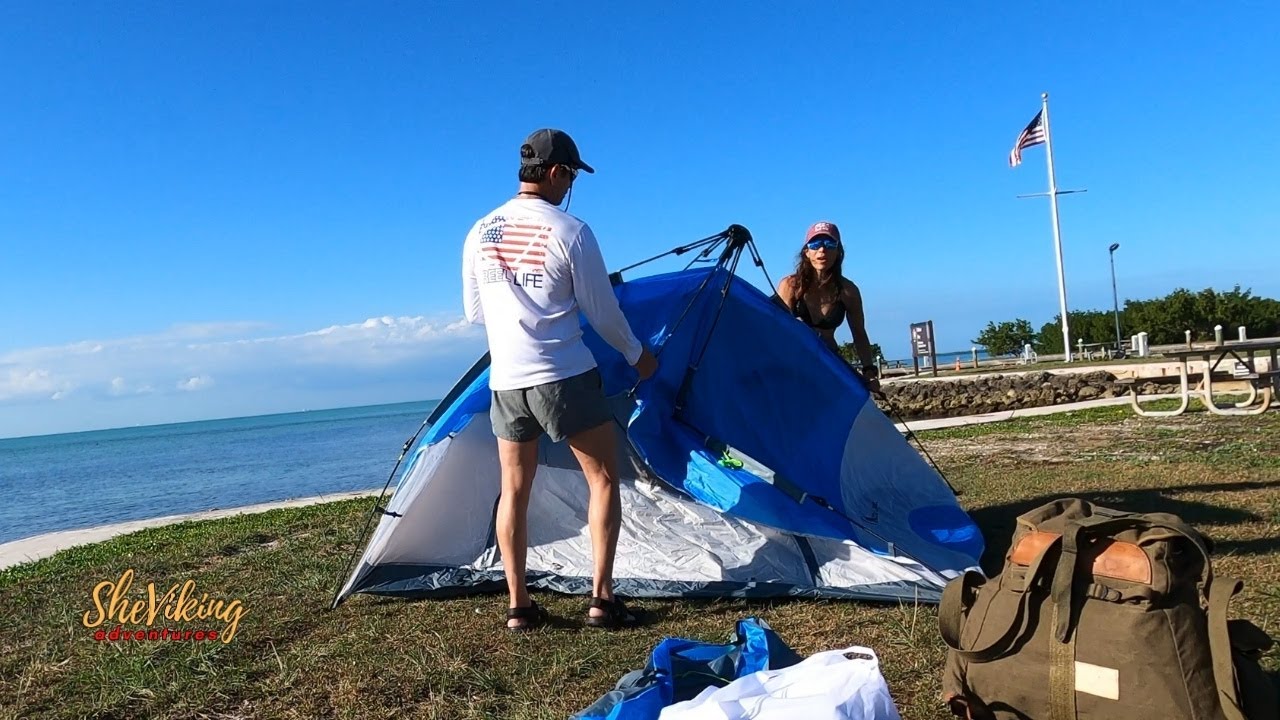 ELLIOTT KEY CAMPING | Part. I |The Arrival (Worried About Mosquitoes)