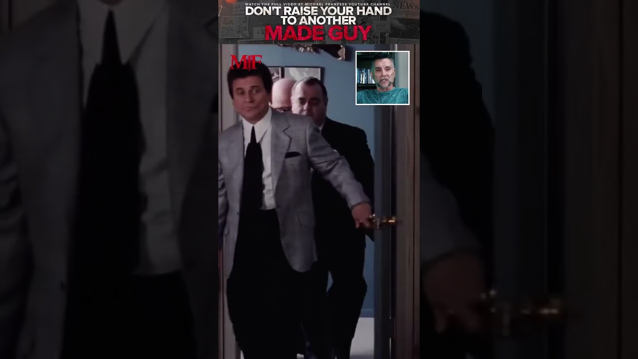 Don&rsquo;t raise your hand to another made guy. #MobStory #MafiaStory #MobLife #MichaelFranzese #shorts