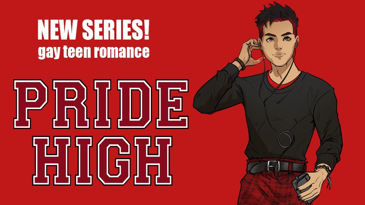 Pride High: Book 1 - Red by Jay Bell - LGBT teen audiobook - gay romance new adult LGBTQ #LGBTlove