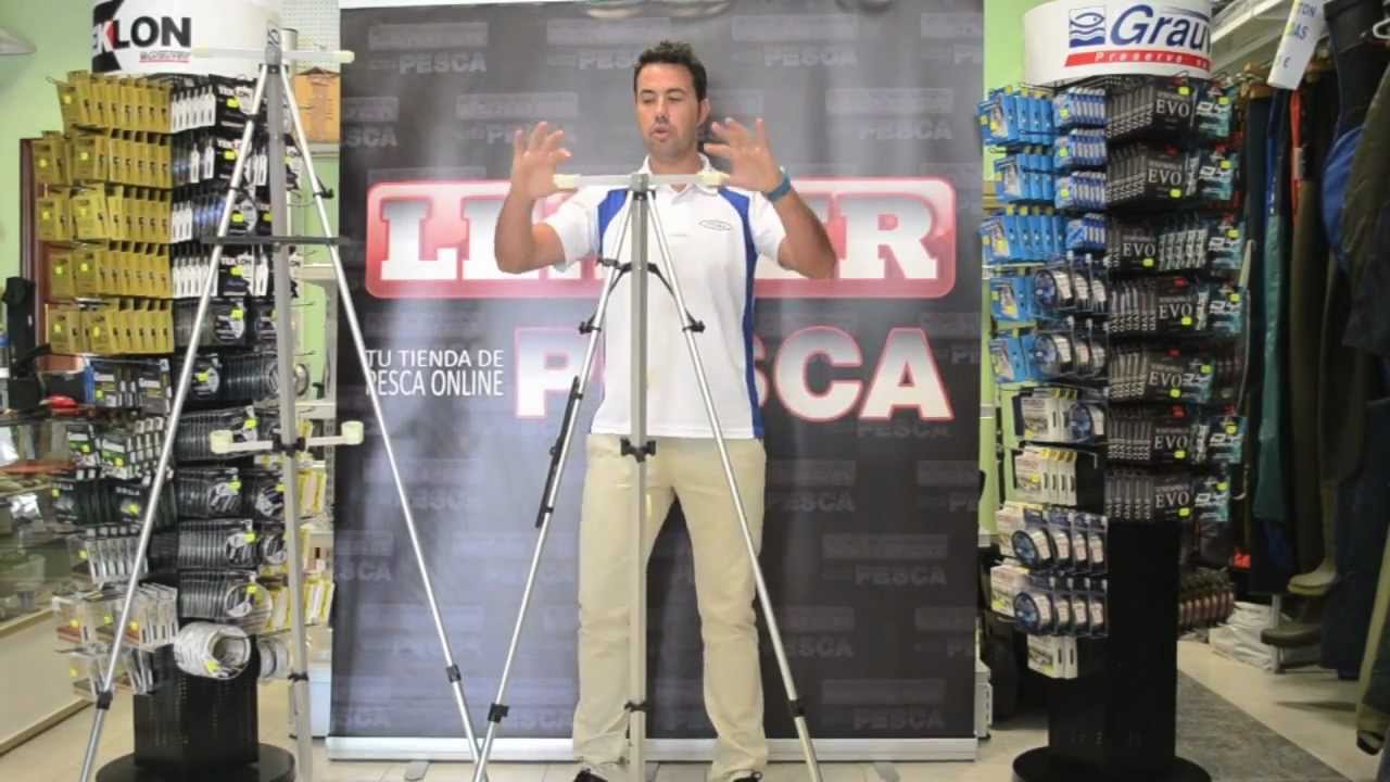 TRIPODES SURF CASTING IAN GOLD. (LeaderPesca)