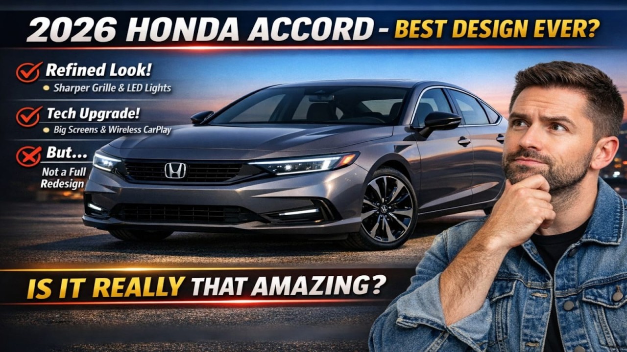 The Sedan That’s Making a Comeback – 2026 Honda Accord