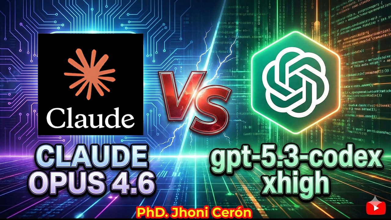 Claude Opus 4.6 Vs gpt-5.3-codex xhigh