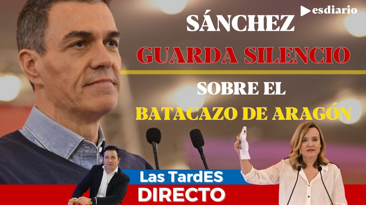 🔴 DIRECTO | Sánchez guarda silencio sobre el batacazo de Aragón: Feijóo comienza su Tic tac