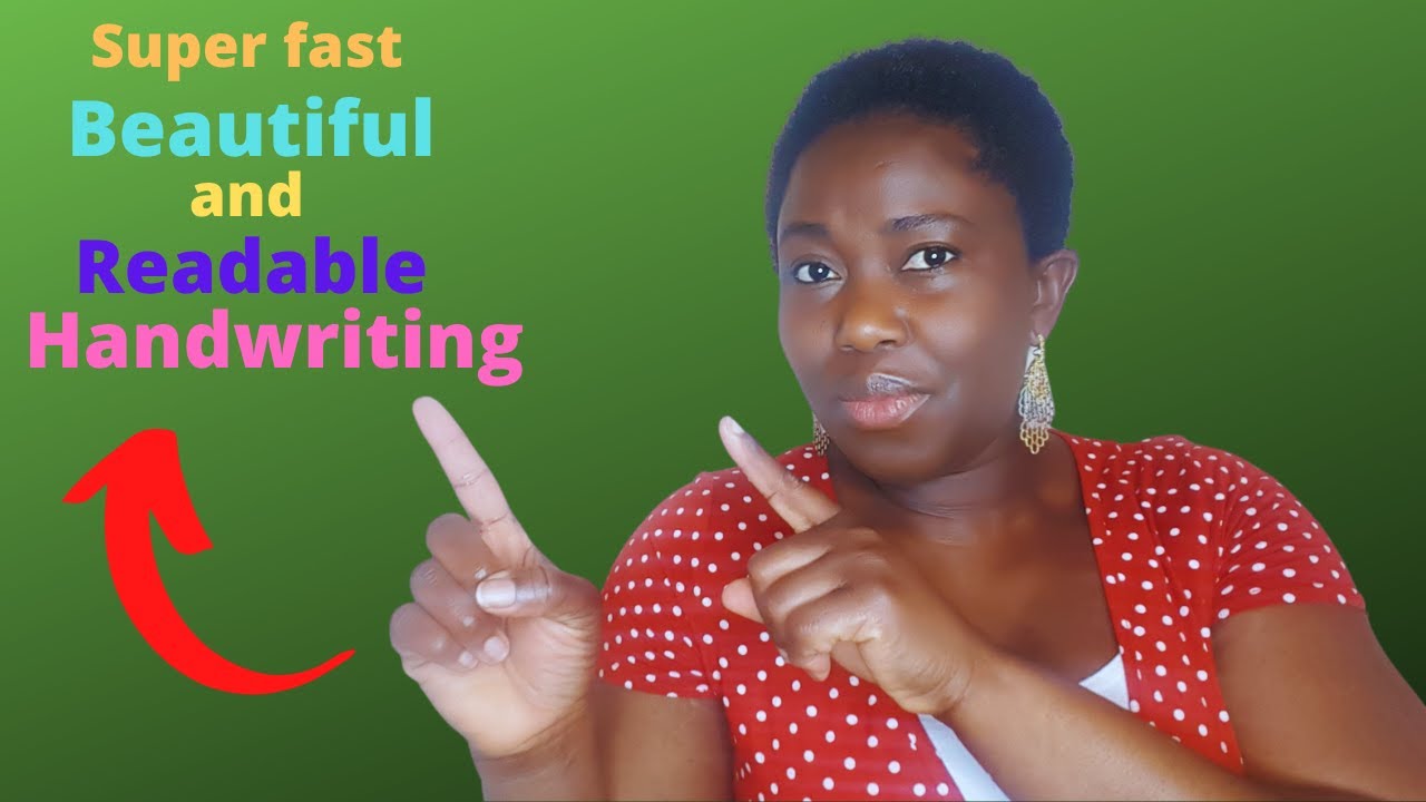 Handwriting Practice Tips for College Students || Seun Obisesan