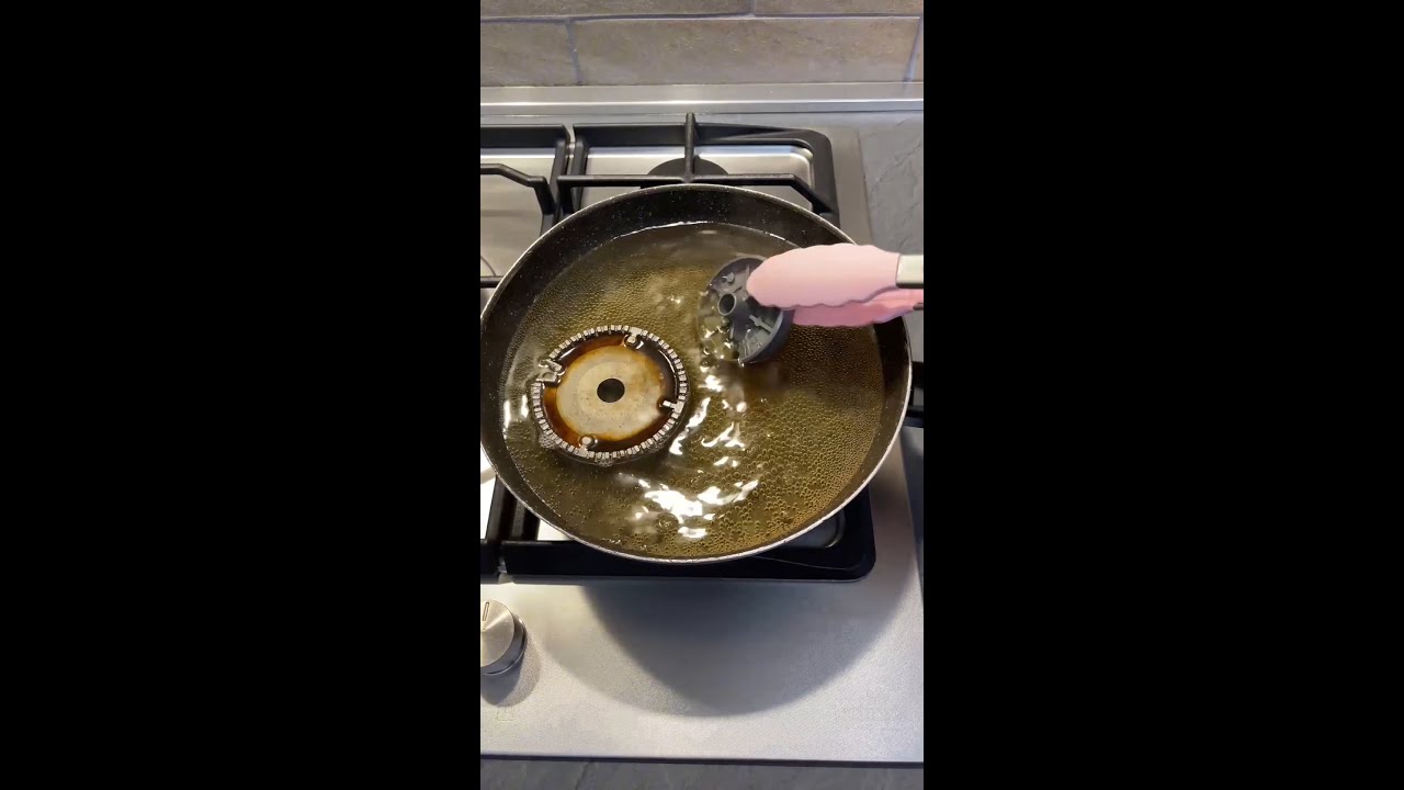 Bruciatori dei fornelli sempre perfetti senza fatica 🪄