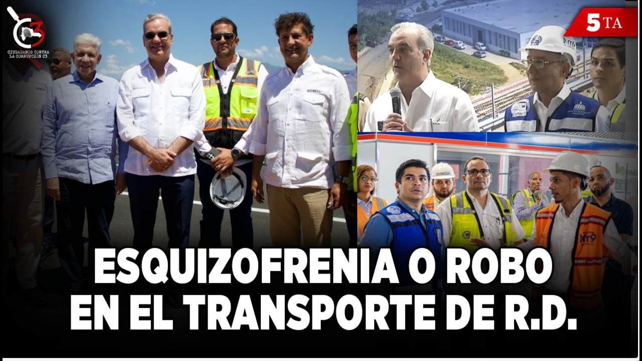 Esquizofrenia o Robo en el Transporte Masivo de RD, 5ta. Parte.