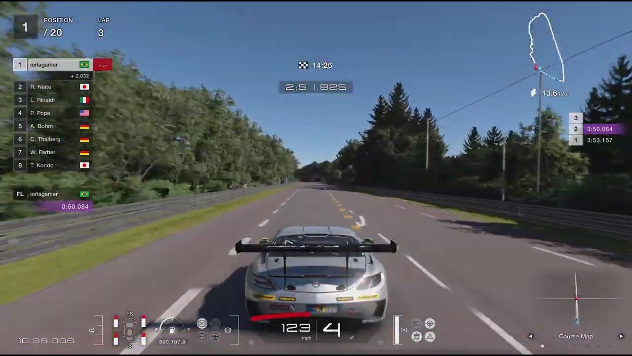 GT7 - Endurance Race - Mercedes SLS AMG GT3 2011 - Le Mans