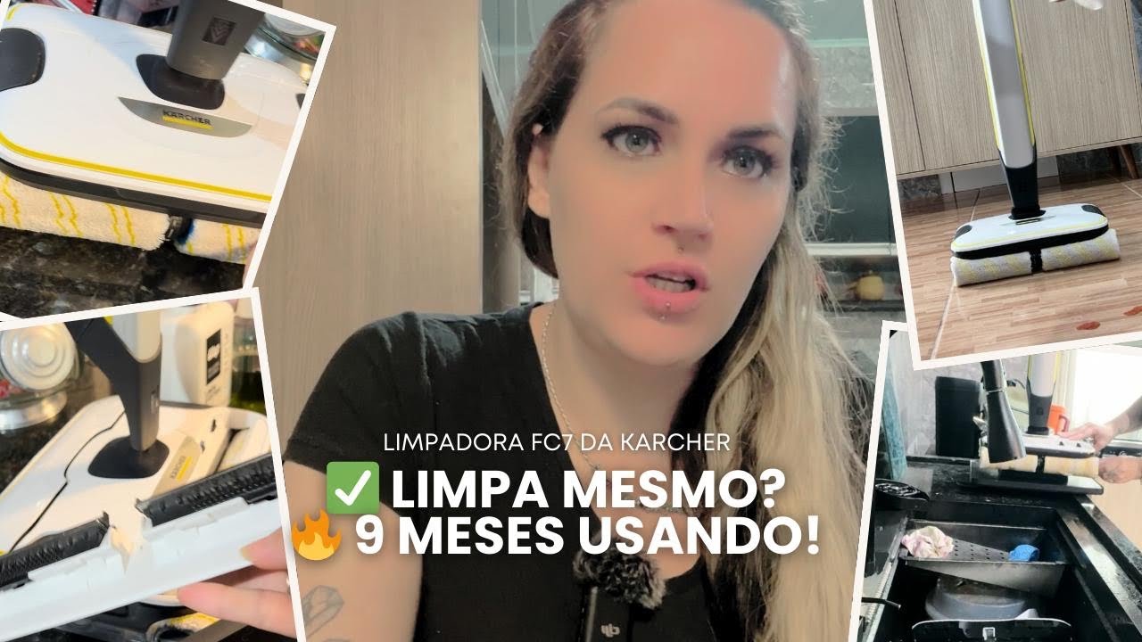 Kärcher FC7. Minha Opinião SINCERA Depois de 9 Meses de Uso!