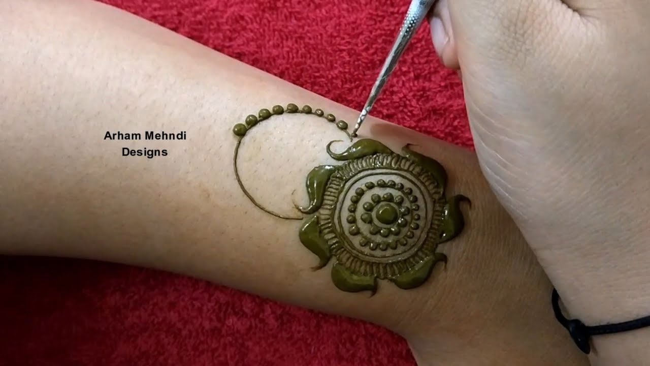 Easy Simple Mehndi Design for Hand || Rakhi/EID 2020 Special Stylish Mehndi Design