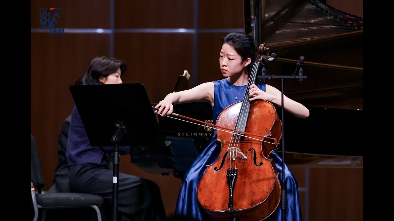 李淑钰 Li Shuyu  (2nd Round) - 22nd Khachaturian International Cello Competition (Beijing)