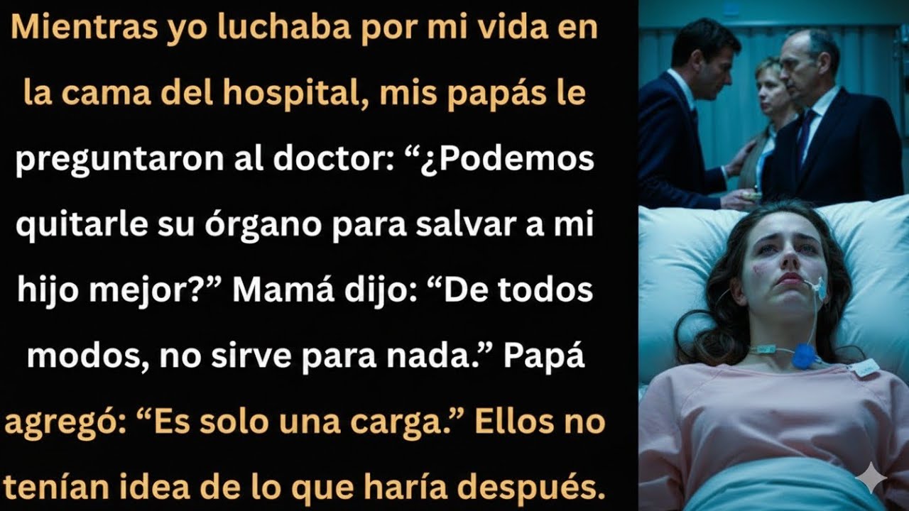 Mis propios padres quisieron sacrificarme para salvar a mi hermano pero no sabían lo que iba a hacer