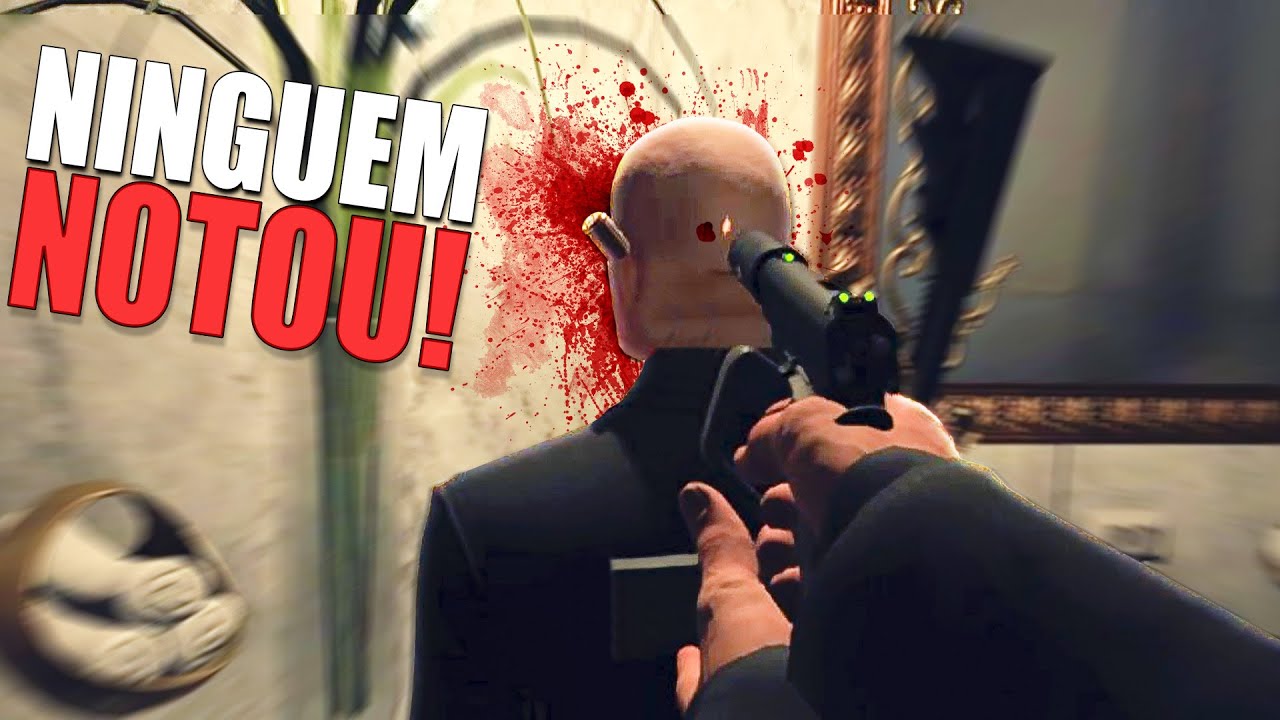 JAMAIS me convide pra sua festa (Hitman VR)
