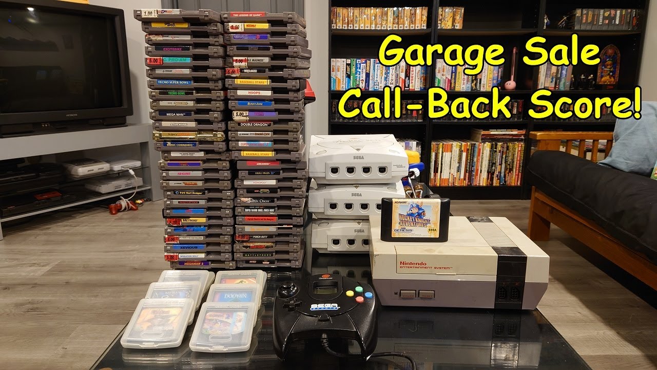 All This (And More!) From One Garage Sale? - Video Game Pickups