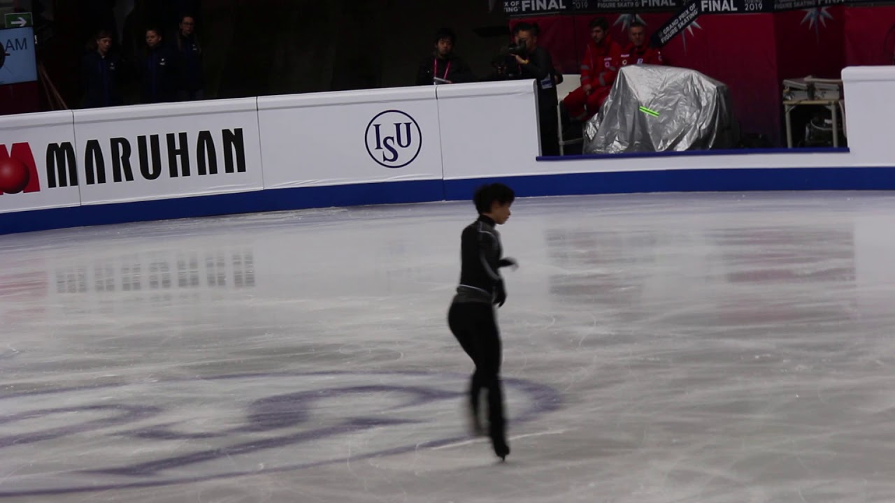 20191207 GPF FS Practice Yuzuru Hanyu グランプリファイナル フリー公式練習曲かけ 羽生結弦