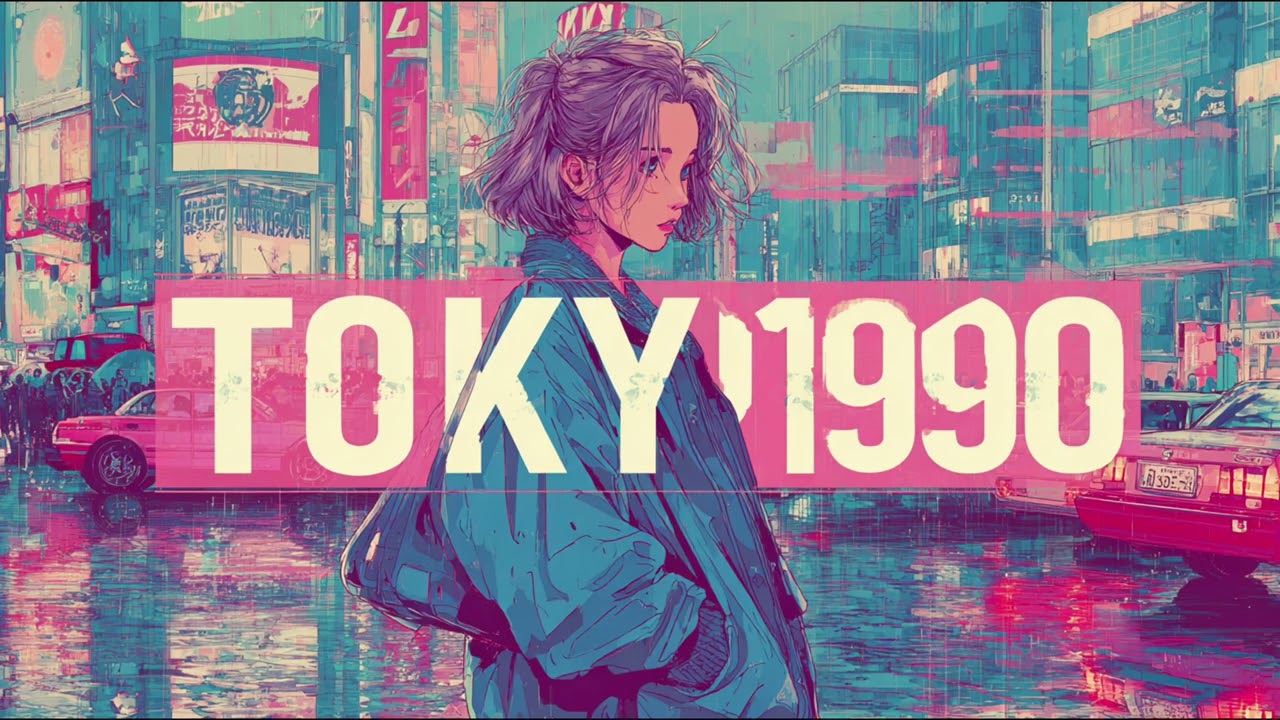 【1 Hour】1990s Tokyo City Pop Instrumental | Japanese Retro Music for Study & Relaxation part4