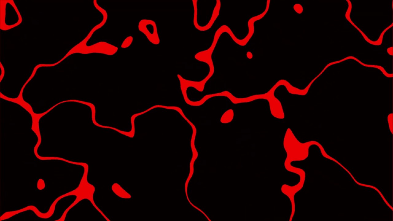 Infinite Black and Red Abstract Loop Background Visuals | 2 Hours 4K 60fps