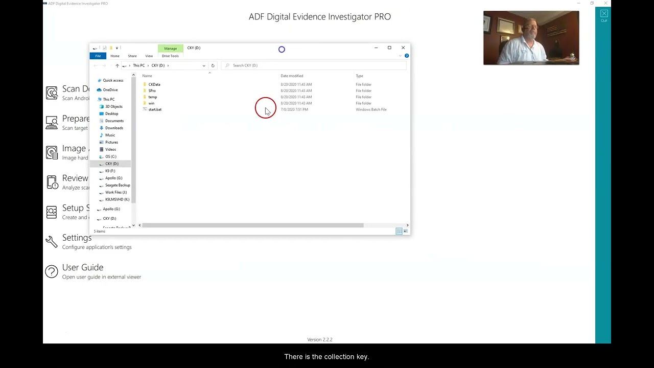 How to Prepare Multiple Evidence Collection Keys | ADF Solutions