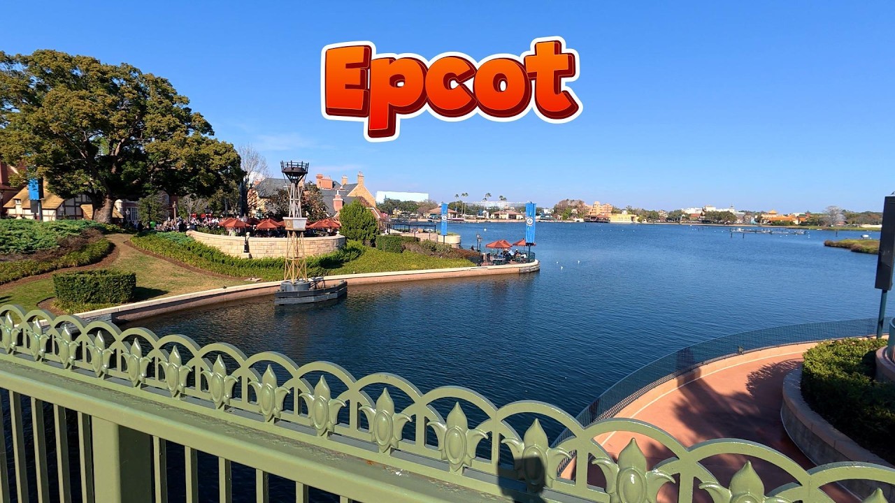 Epcot Disney World - Walking Tour [4K]