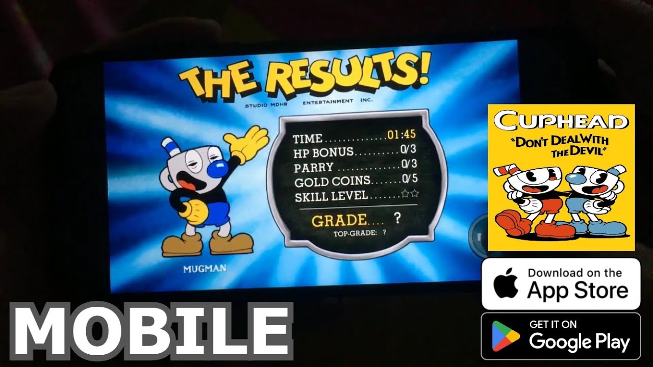 Cuphead Mobile Gameplay