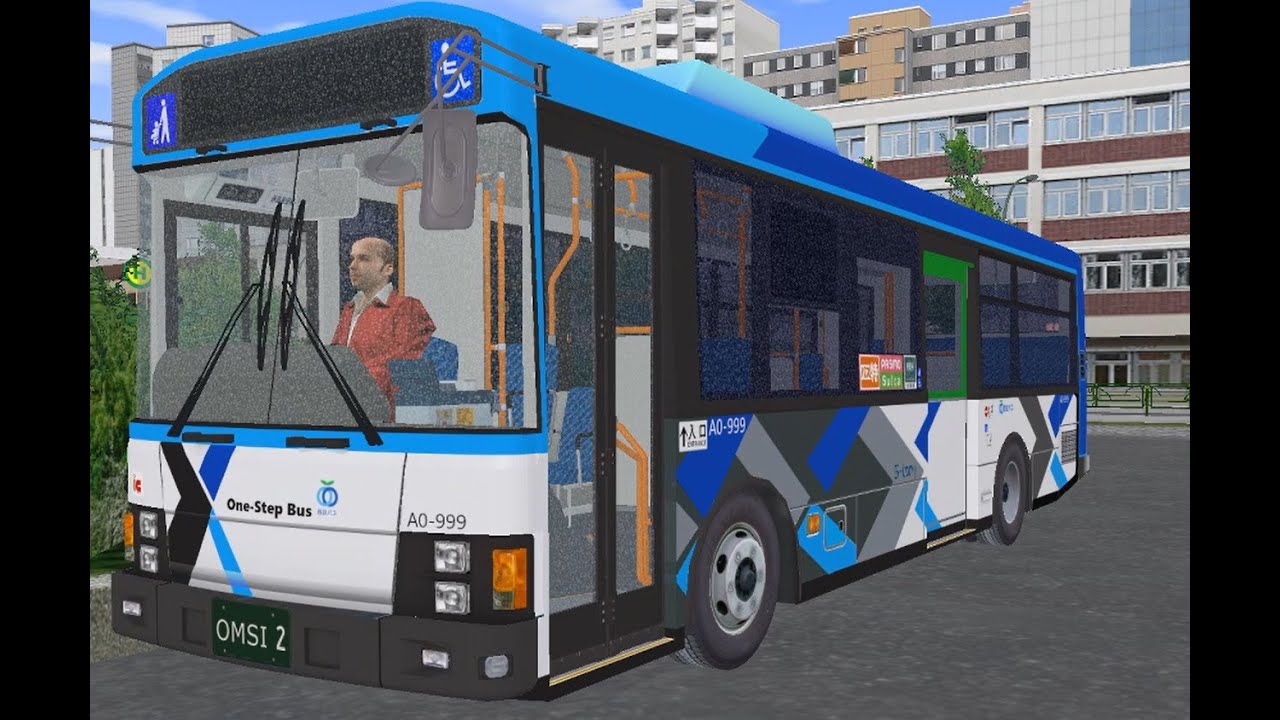 OMSI2  新浦安駅～千鳥車庫 西武バス S-tory塗装で運転