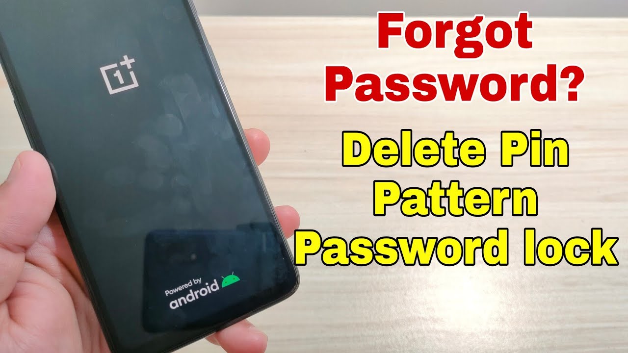 Hard Reset All OnePlus phones. Delete Pin, Pattern, Password lock.