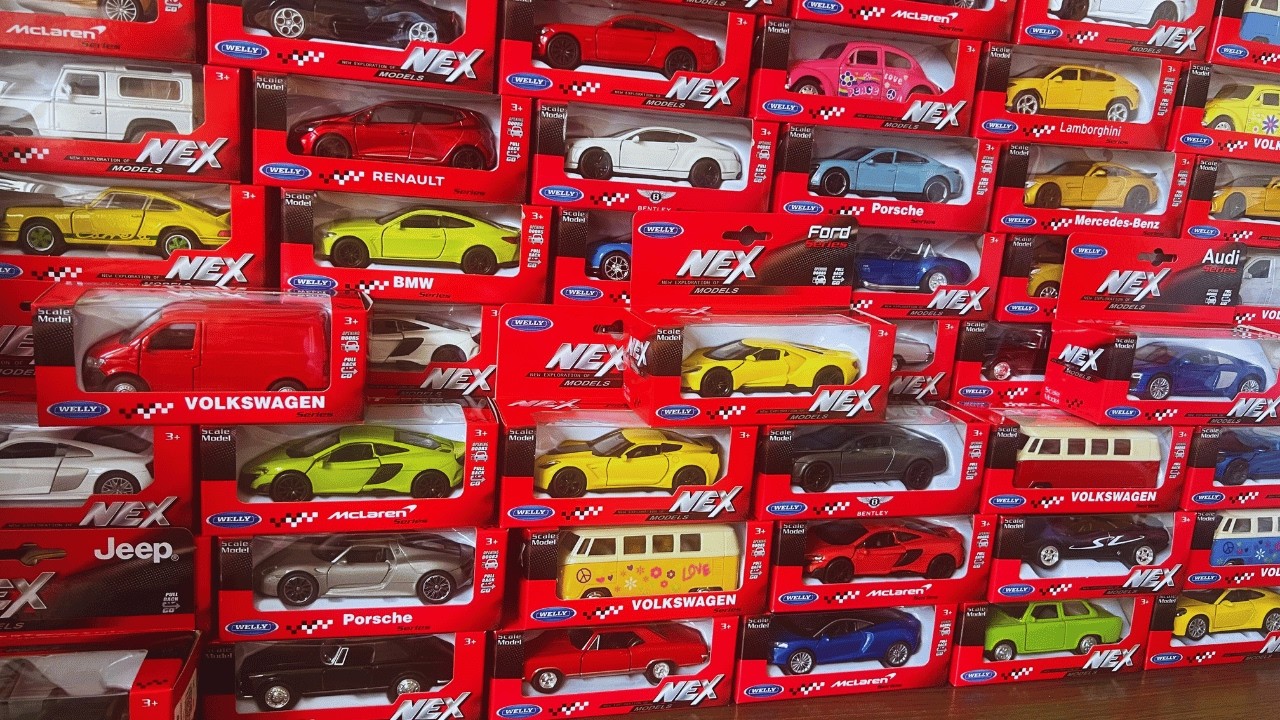 Unboxing 50+ Welly NEX Diecast Cars &ndash; Full Collection Showcase!