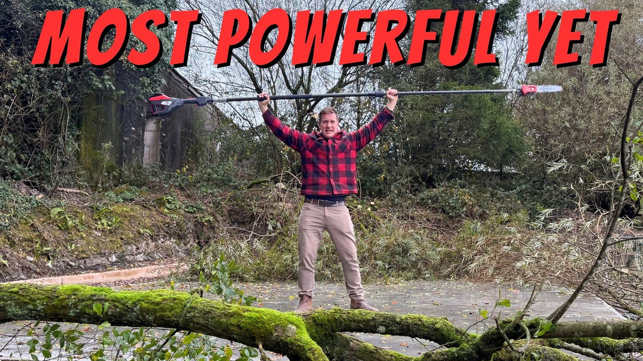 The Most Powerful Battery Pole Saw Yet? Cramer 82V Test & Review!