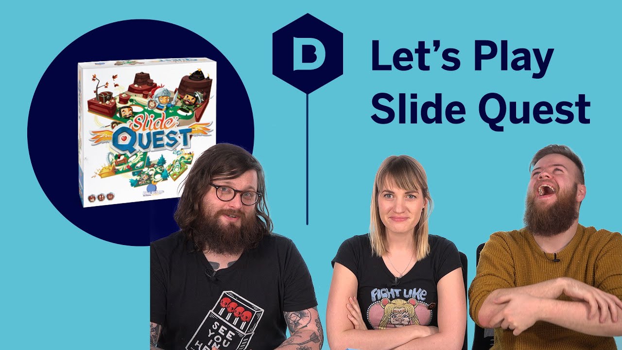 Slide Quest Playthrough - Let's Play Slide Quest (the video game board game)