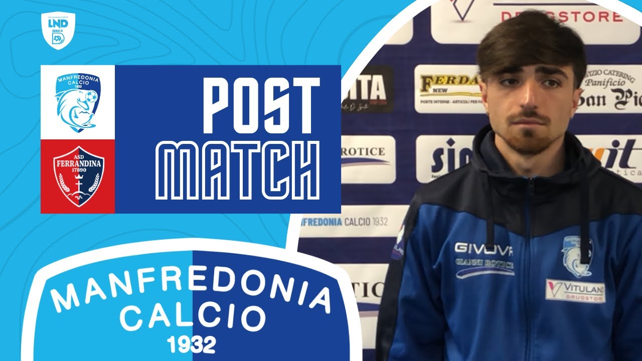 GIOVANNI CEPARANO | INTERVISTA POST MATCH MANFREDONIA-FERRANDINA