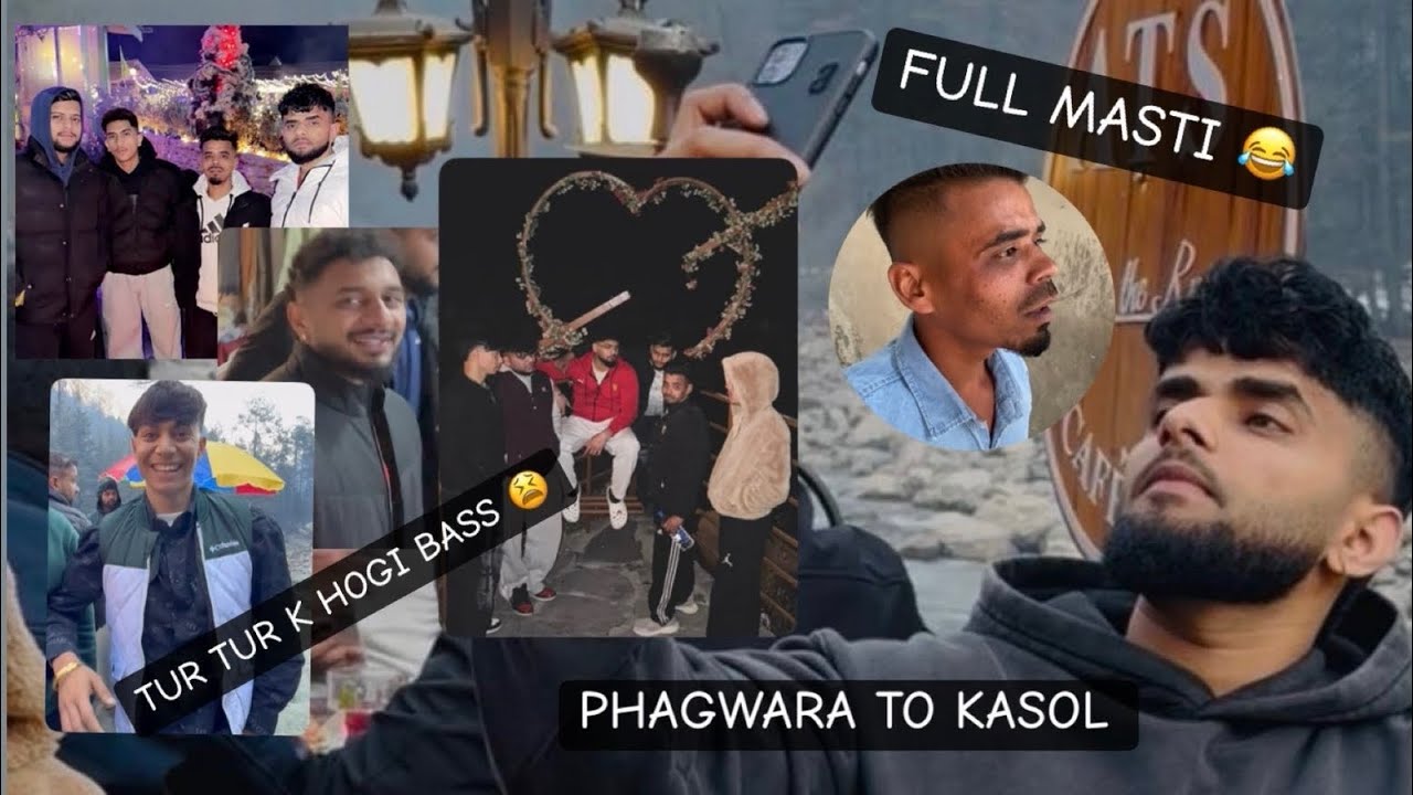 Phagwara to Kasol trip ⛰️ ||| full khaap full Najare 🤘🏻😁Check kro Vlog 